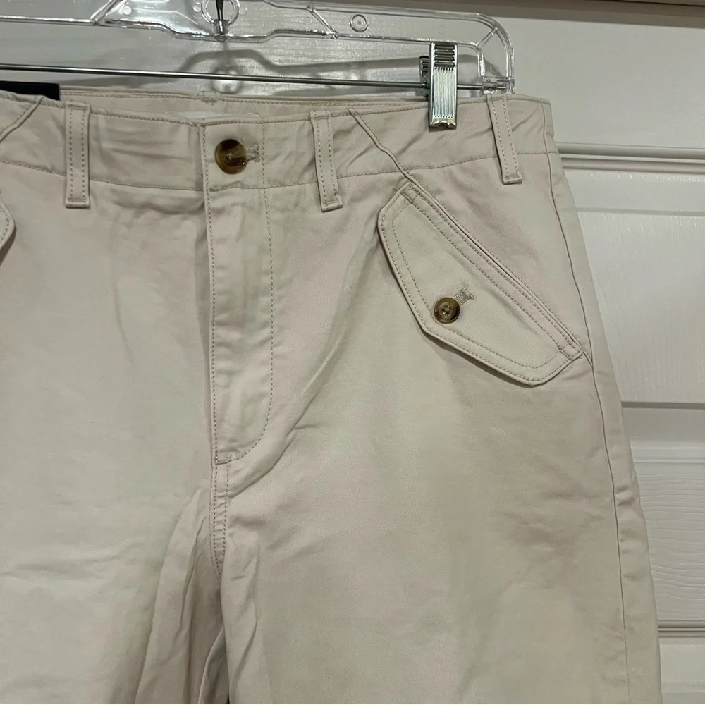 Banana Republic Authentic Chino Girlfriend Pant Cream IT#BR10 - Picture 7 of 15
